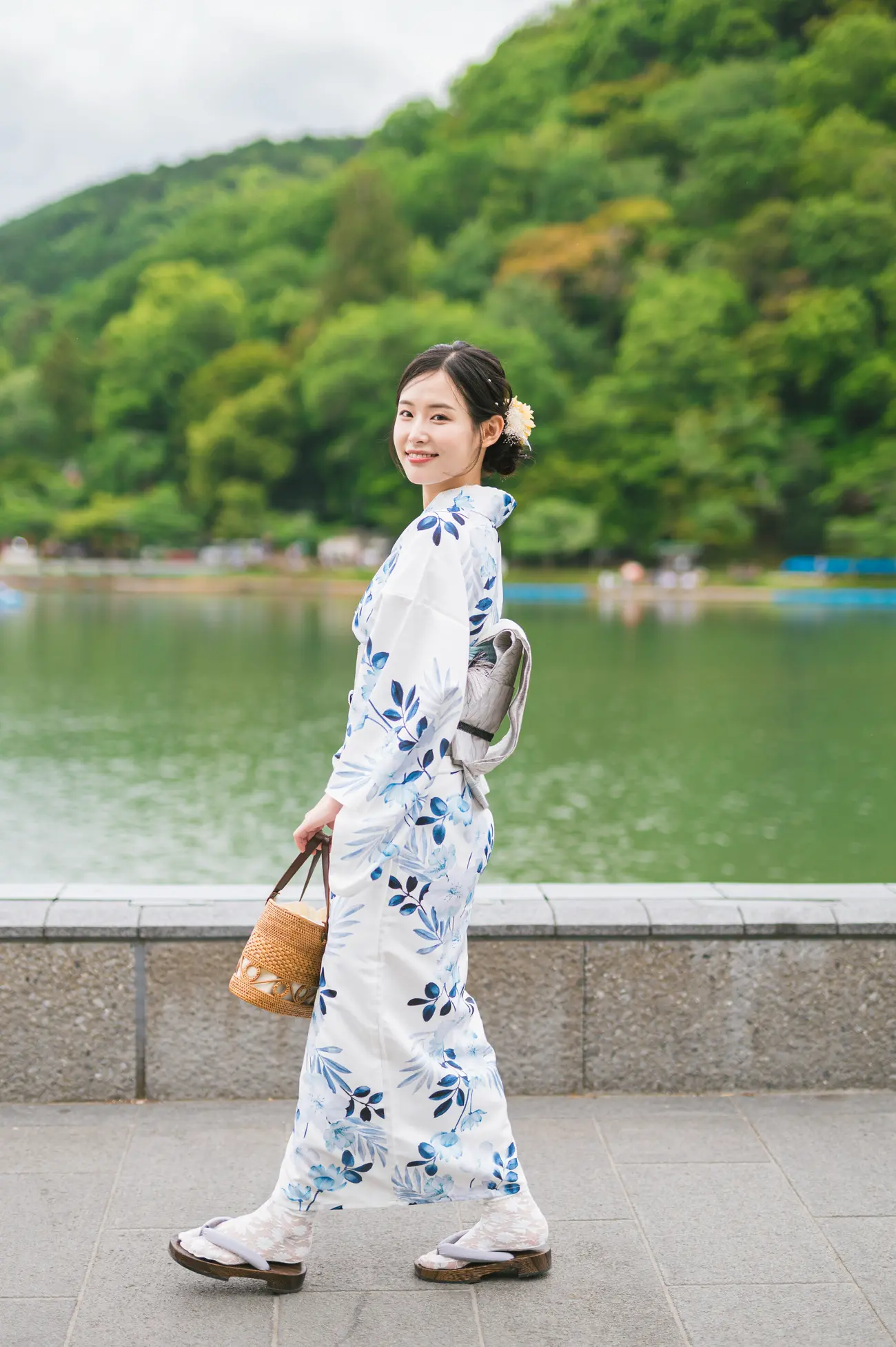 梨花和服の撮影プラン