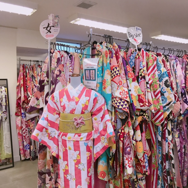 梨花和服 浅草店で可愛くヘアセットをして着物・浴衣レンタル