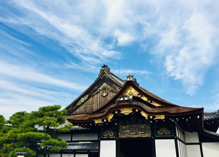 京都の着物レンタルで河合神社