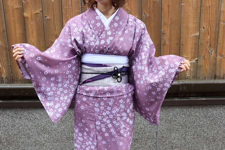 京都の夏にぴったりな夏用着物