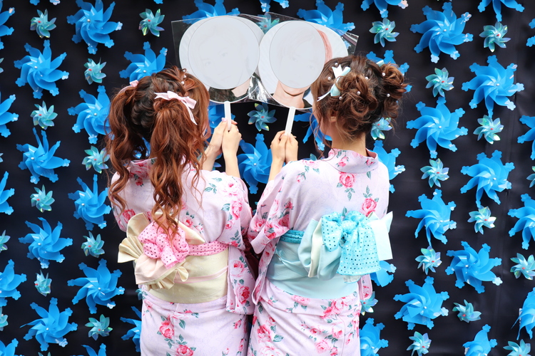 東京でコンサートの浴衣レンタルなら梨花和服
