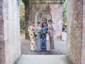 京都の清水寺で着物レンタル