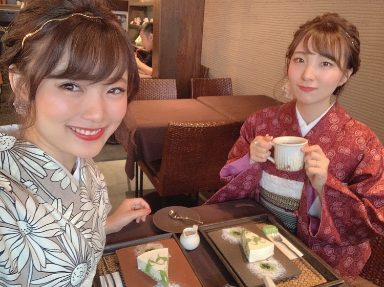 京都で着物レンタルをしてカフェ巡り