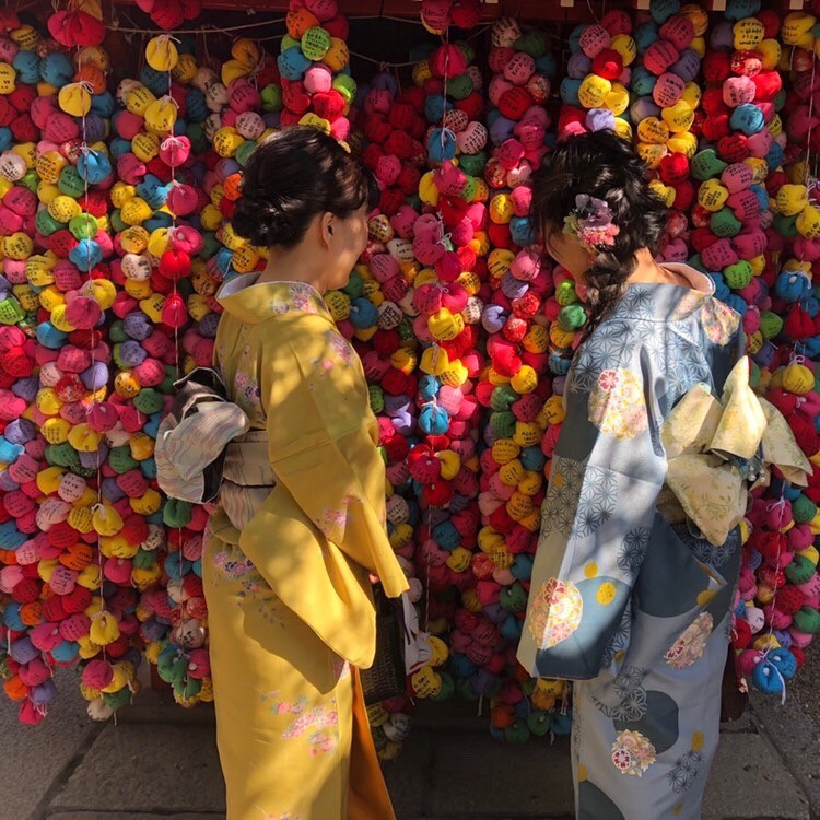 清水寺で着物レンタルをして八坂庚申堂観光