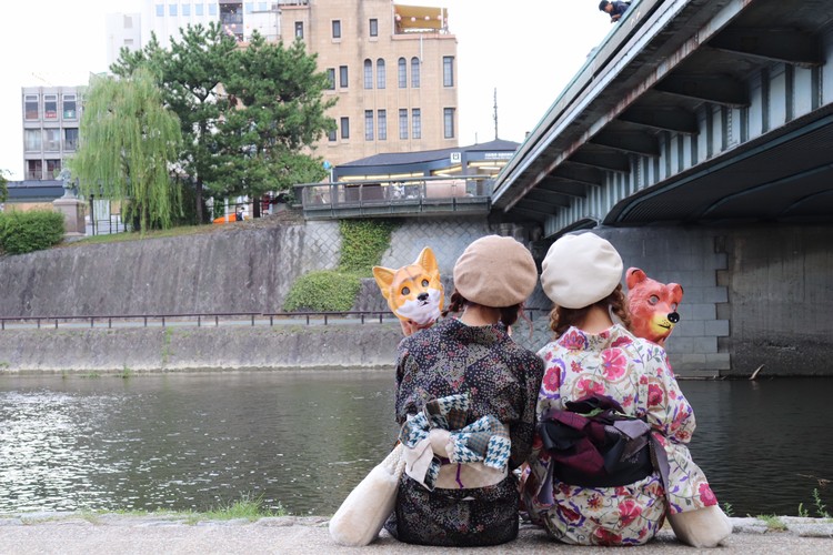 京都でレトロな着物レンタル