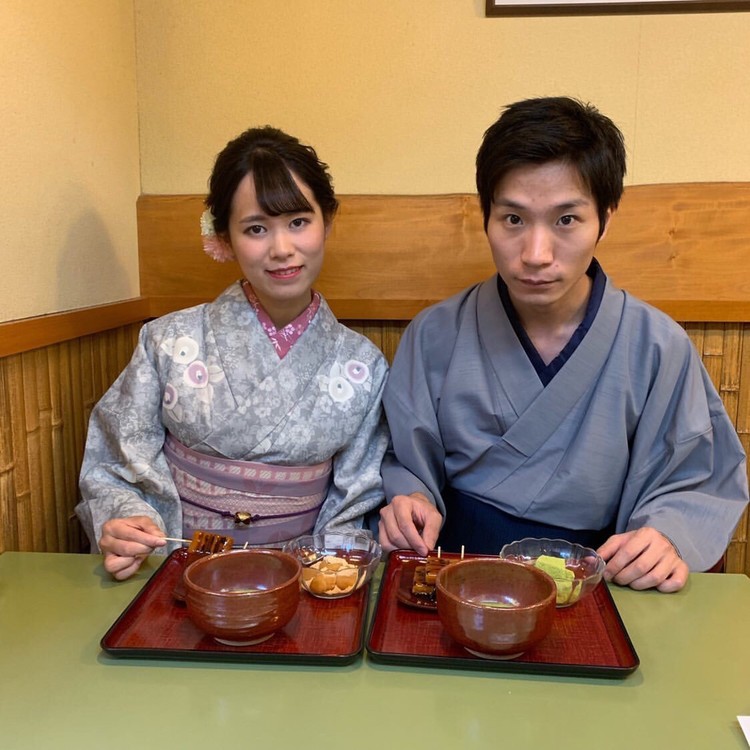 京都でカップルで着物レンタル