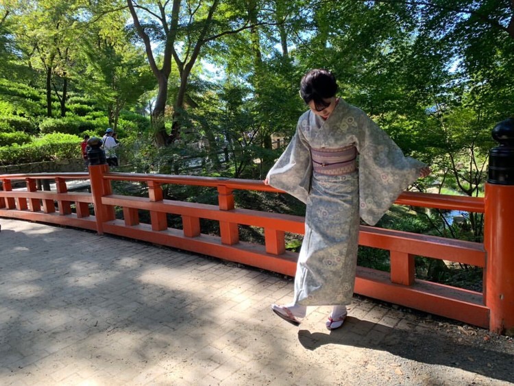 京都でカップルでレトロな着物レンタル