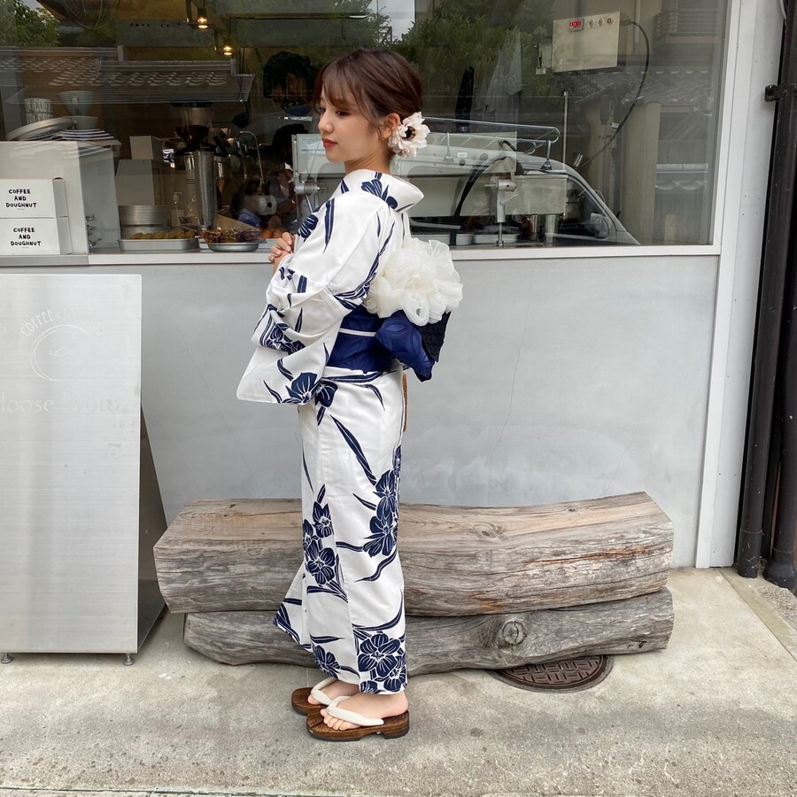 浴衣租借梨花和服的原創浴衣