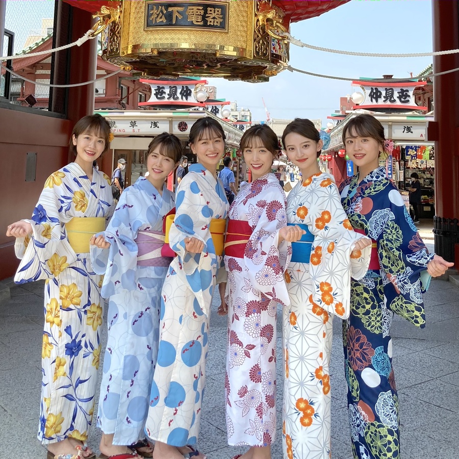浴衣租借梨花和服的原創浴衣