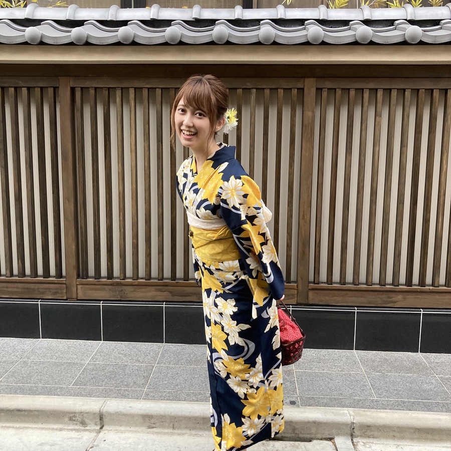 浴衣租借梨花和服的原創浴衣
