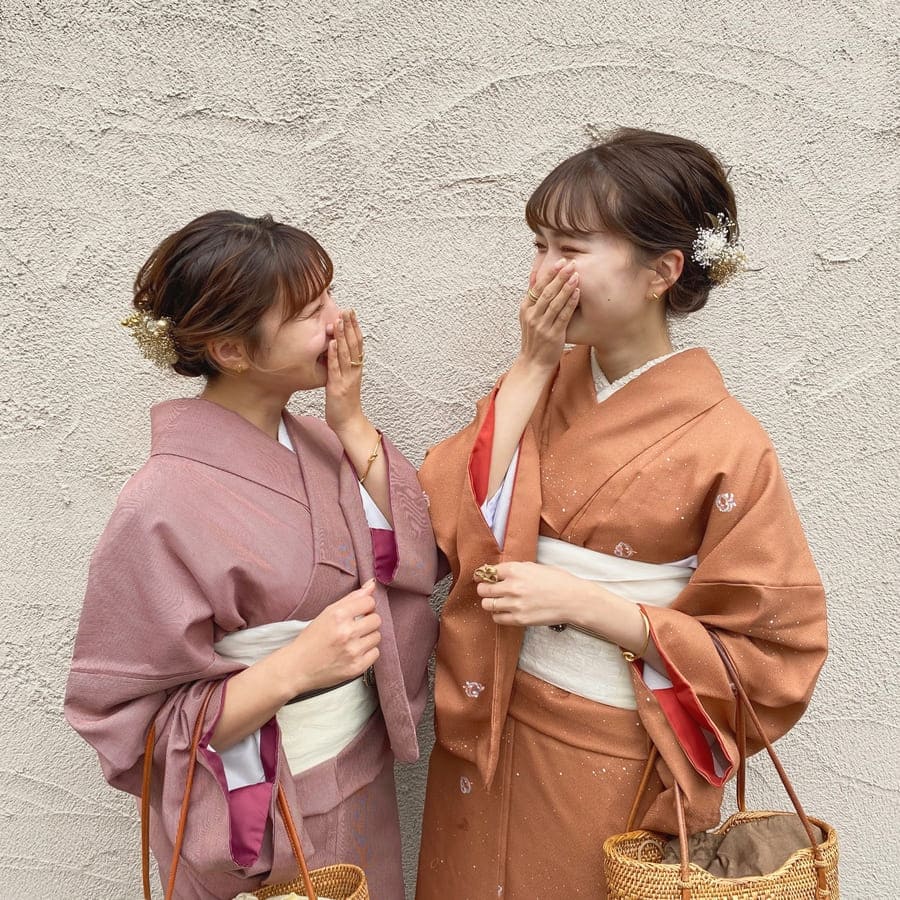 京都和服髮型設置方案