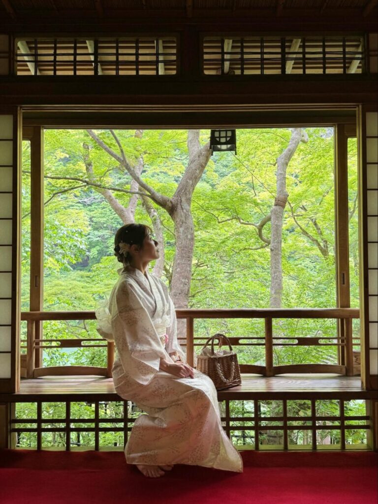 嵐山周邊租借和服首選梨花和服嵐山店！距阪急嵐山站步行僅3分鐘！