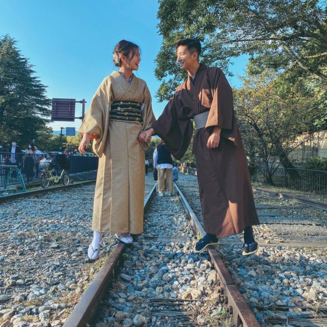 京都 淺草租借和服體驗 梨花和服
